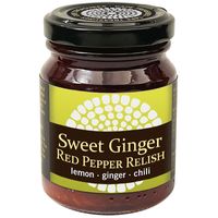 Cape Treasures Sweet Ginger & Red Pepper Relish - 165g